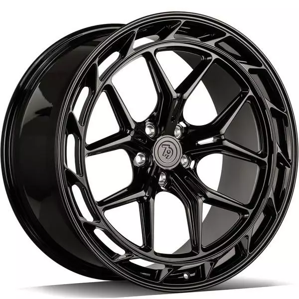 MF.19 Black Glossy 10,5x22 5/112 ET35 CB66.6 60° - Alumiinivanteet - 373211 - 1