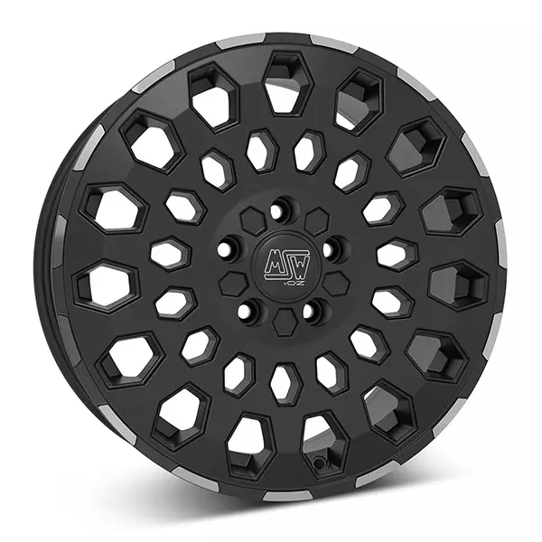 MSW 99 Van M.Blk Pol/Lip 7x17 6-120 E40 C74,56 60 - Alumiinivanteet - 8027529229561 - 1