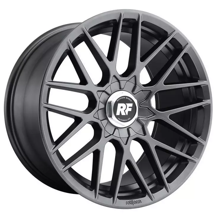 R141 RSE MATTE ANTHRACITE 8,5x19 5/120 ET35 CB999,0 60° - Alumiinivanteet - 363061 - 1