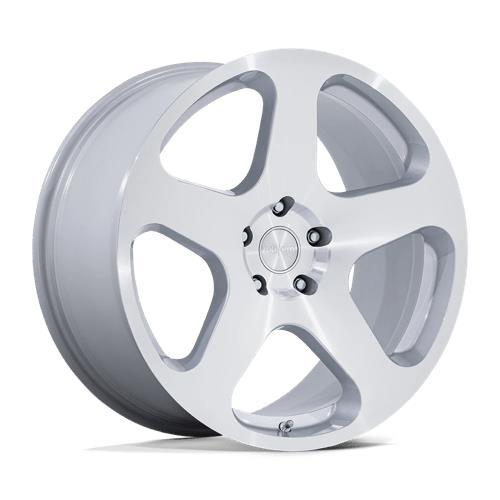 RC200 NUE GLOSS SILVER W/ MACHINED FACE 10x20 5/120 ET40 CB65.1 60° - Alumiinivanteet - 344541 - 1