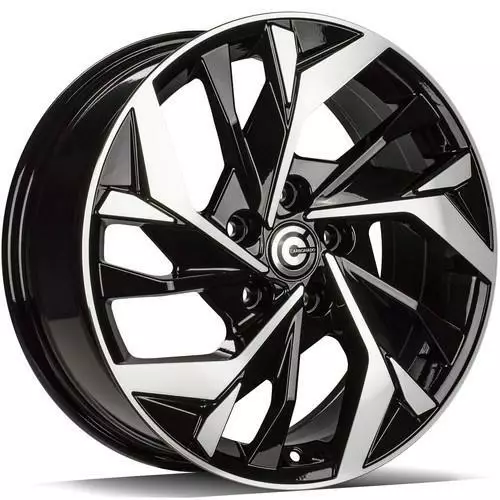 Sonic Black Front Polished 7x17 5/114,3 ET40 CB73.1 60° - Alumiinivanteet - 352021 - 1
