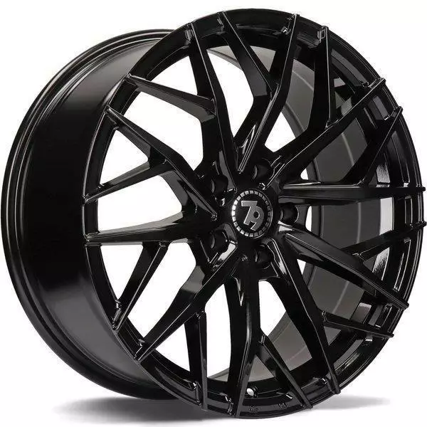 SV-C Black Glossy 8,5x19 5/114,3 ET40 CB73.1 60° - Alumiinivanteet - 352091 - 1