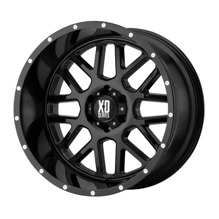 XD820 GRENADE GLOSS BLACK 9x20 8/180 ET0 CB124,2 60° - Alumiinivanteet - 360031 - 1