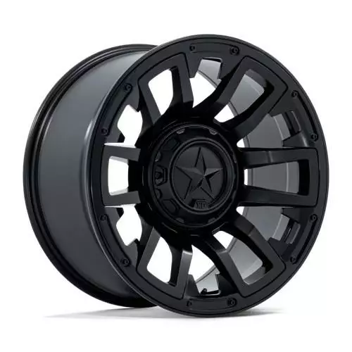 XD872 COLOSSUS MATTE BLACK 9x20 8/180 ET1 CB124.2 60° - Alumiinivanteet - 372901 - 1