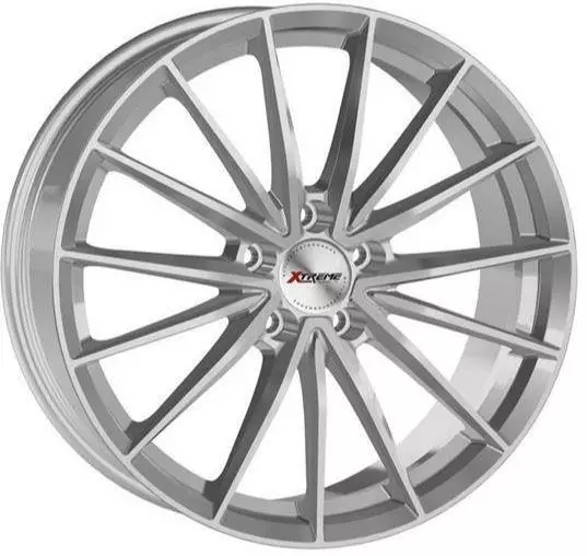 Xtreme RX16 Silver 8x18 5/114 ET34 CB64,1 Tesla 3 / Tesla 3 performance ERÄ 60° - Alumiinivanteet - 348351 - 1