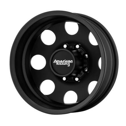 AR204 Satin Black - Rear 6,5x17 8/210 ET-140 CB154.3 60° - Alumiinivanteet - 236092 - 1