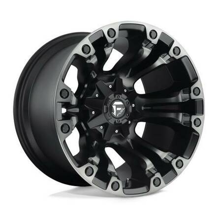 D851 VAPOR MATTE BLACK GRAY TINT 9x17 5/114,3/127 ET1 CB78.1 60° - Alumiinivanteet - 331262 - 1