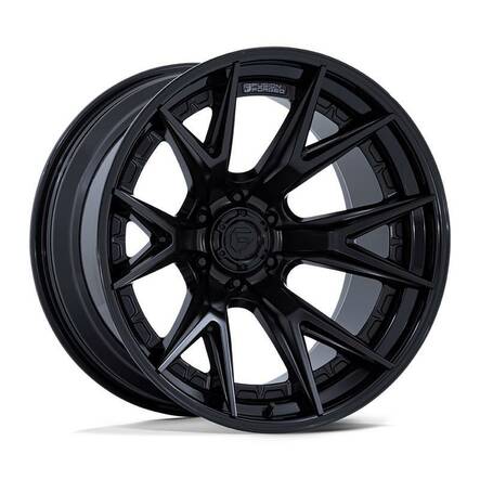 FC402 CATALYST MATTE BLACK W/ GLOSS BLACK LIP 9x20 6/139,7 ET1 CB106.1 60° - Alumiinivanteet - 330992 - 1