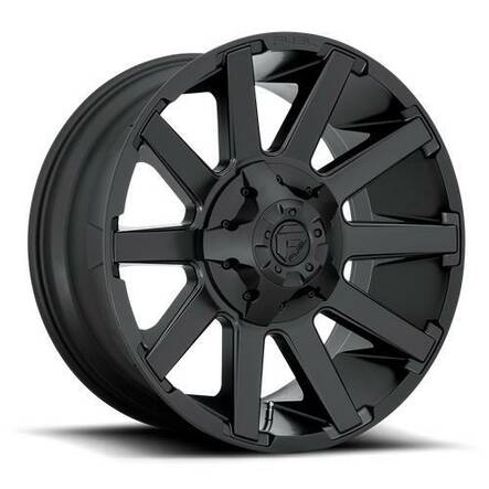 FC437 Satin Black 9x20 8/165,1 ET1 CB125.1 60° - Alumiinivanteet - 296852 - 1