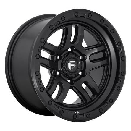 FC700 MATTE BLACK 9x17 6/135 ET1 CB87.1 60° - Alumiinivanteet - 258982 - 1