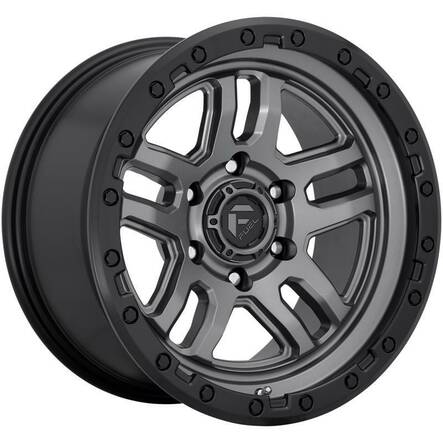 FC701 MATTE GUN METAL BLACK BEAD RING 9x18 6/139,7 ET1 CB106.1 60° - Alumiinivanteet - 257292 - 1