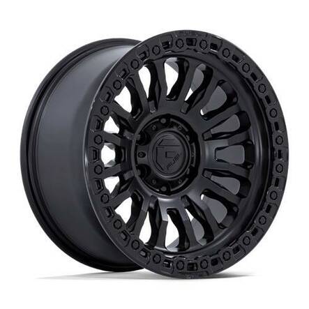FC857 RINCON MATTE BLACK W/ GLOSS BLACK LIP 10x20 6/139,7 ET-18 CB106.1 60° - Alumiinivanteet - 323582 - 1