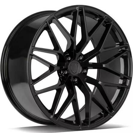 GLORY Black Glossy 9,5x21 5/112 ET26 CB66.5 60° - Alumiinivanteet - 323982 - 1