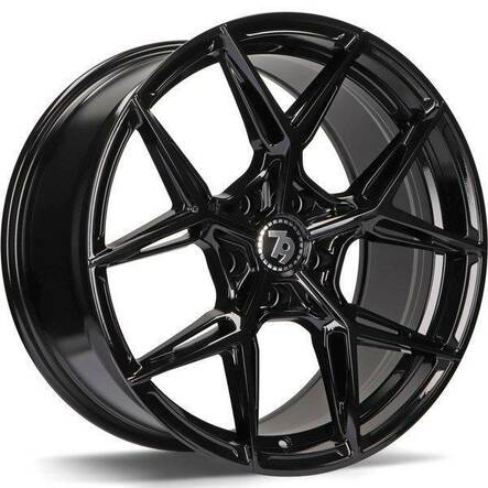 SCF-B Black Glossy 9x18 5/120 ET35 CB72.6 60° - Alumiinivanteet - 313932 - 1