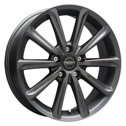 Virgo Dark Mat anthracite grey 7x17 5/108 ET47 CB73.2 60° - Alumiinivanteet - 334062 - 2