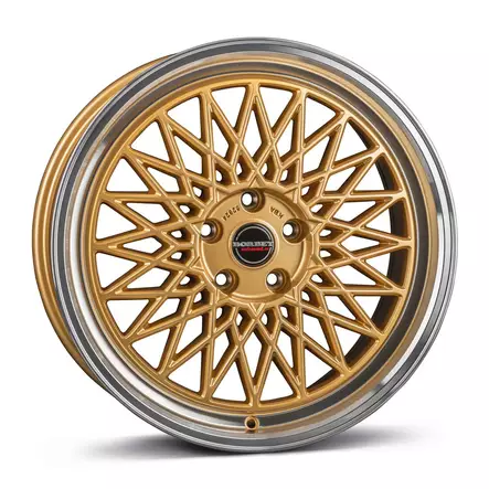 BORBET B Gold Rim Pol 7x17 4/100 ET30 CB64.0 60° - Alumiinivanteet - 339282 - 1