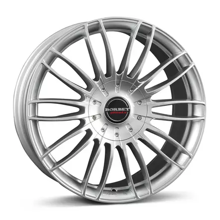 BORBET CW3 Sterling Silv 10,5x21 5/114,3 ET40 CB66.1 60° - Alumiinivanteet - 339542 - 1