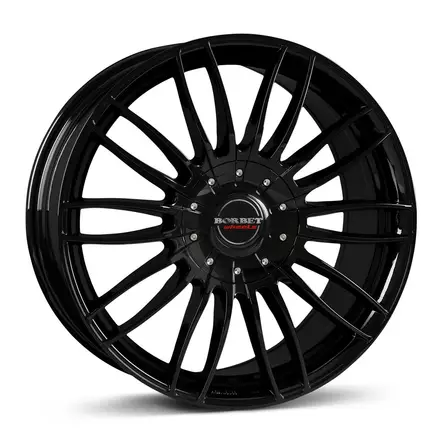 BORBET CW3 Black Gloss 8,5x19 5/120 ET45 CB72.6 60° - Alumiinivanteet - 339702 - 1