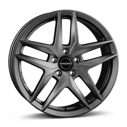 BORBET Z Dark Grey Matt 8x18 5/112 ET39 CB66.6 - Alumiinivanteet - 340802 - 1