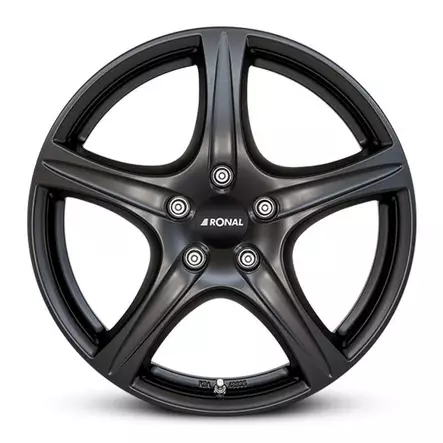 R56 Matt Black 6x15 4/114,3 ET40 CB76.0 60° - Alumiinivanteet - 360782 - 1
