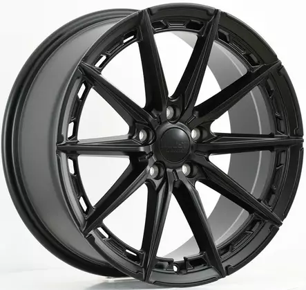B589 Flatblack 8x18 5/114,3 ET40 CB73.1 60° - Alumiinivanteet - 374362 - 1