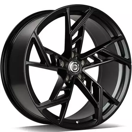 EVIL Deep Matt Black 9,5x21 5/112 ET25 CB66.5 60° - Alumiinivanteet - 358362 - 1