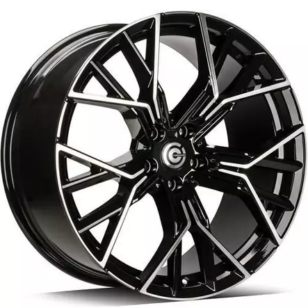 Fast Black Front Polished 9,5x20 5/112 ET35 CB66.6 60° - Alumiinivanteet - 350592 - 1