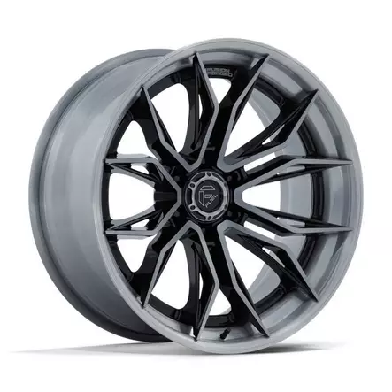 FC404 MUTINY GLOSS BLACK BRUSHED DARK TINT 9,5x22 6/135 ET20 CB87.1 60° - Alumiinivanteet - 358222 - 1