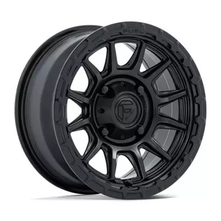 FV866 PISTON UTV MATTE BLACK W/ GLOSS BLACK LIP 7x15 4/137 ET10 CB96.0 60° - Alumiinivanteet - 372402 - 1