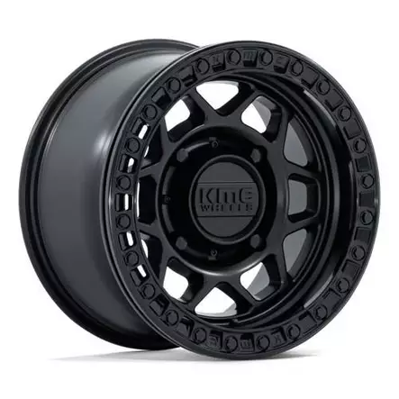 KS241 TORX UTV BEADLOCK MATTE BLACK W/ GLOSS BLACK 7x15 4/137 ET38 CB96.0 60° - Alumiinivanteet - 369292 - 1