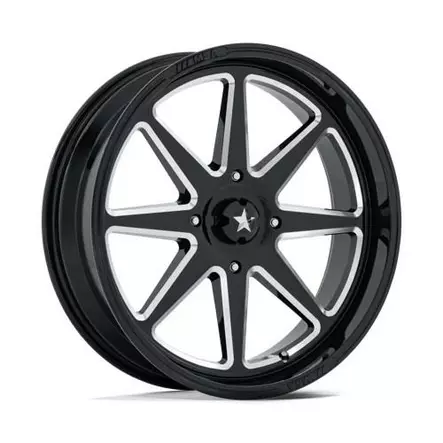 M54 SPARK UTV GLOSS BLACK MILLED 7x20 5/114,3 ET0 CB72.6 60° - Alumiinivanteet - 369402 - 1