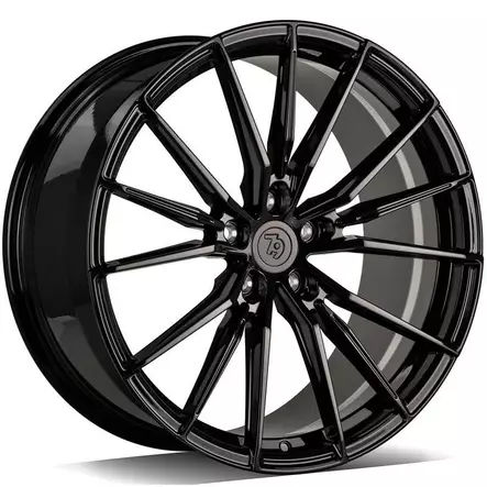 MF.9 Black Glossy 10,5x22 5/112 ET35 CB66.6 60° - Alumiinivanteet - 372962 - 1