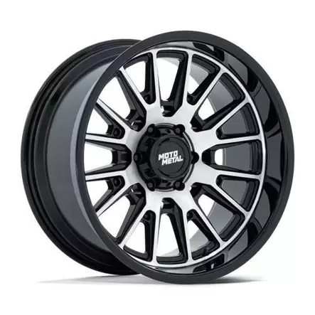 MO814 TEKTON GLOSS BLACK W/ MACHINED FACE 10x20 6/139,7 ET-18 CB106.1 60° - Alumiinivanteet - 358682 - 1