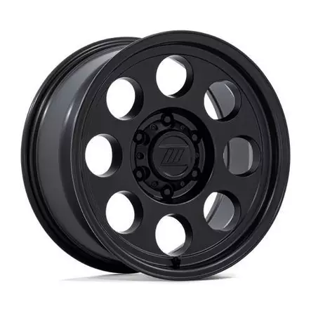 PA201 HERITAGE MATTE BLACK 8x17 8/170 ET0 CB125.1 60° - Alumiinivanteet - 354222 - 1