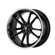 AB23 Gloss Black Chrome Lip 10,5x22 5/112 ET35 CB72,6 60° - Alumiinivanteet - 237922 - 1