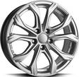 ALUTEC W10X Polar Silver 9x20 5/127 ET52 CB71,6 60° - Alumiinivanteet - 29312 - 1