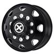 AO401 Satin Black Milled - Front 8,25x5 10/285,75 ET144 CB220,1 60° - Alumiinivanteet - 277392 - 1