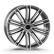 AVUS AC-M08 Anthracite Polished 9,5x21 5/112 ET27 CB66,6 R14 - Alumiinivanteet - 298922 - 1