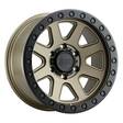 BAKER MATTE BRONZE W/ BLACK RING 8,5x17 6/139,7 ET-18 CB112,1 60° - Alumiinivanteet - 291472 - 1