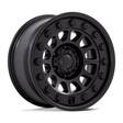BR012 OUTBACK MATTE BLACK 8x17 6/130 ET32 CB84.1 60° - Alumiinivanteet - 331612 - 1