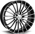 BROCK B24 Black Full Pol 8,5x20 5x112 ET42 CB66.6 60° 920 kg - Alumiinivanteet - 315722 - 1
