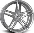 BROCK B33 Crystal Silv 8x18 5/114,3 ET45 CB60.1 60° - Alumiinivanteet - 204952 - 1