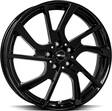 BROCK eB1 Shiny Black 5x19 5/112 ET28 CB66.6 60° - Alumiinivanteet - 306312 - 1