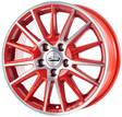 CMS C23 Diamond Red Gloss 6x15 4/100 ET47 CB54,1 60° - Alumiinivanteet - 303082 - 1