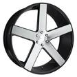 DC217 GLOSS BLACK BRUSHED 10x24 6/135 ET30 CB87,1 60° - Alumiinivanteet - 244952 - 1