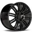 Elite Black Glossy 9,5x20 5/130 ET50 CB71,6 60° - Alumiinivanteet - 320202 - 1