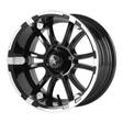 FA132 Machined Matte Black 6x12 4/101,60 ET-20 CB70,7 60° - Alumiinivanteet - 239072 - 1
