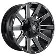 FC615 GLOSS BLACK MILLED 10x20 8/180 ET-18 CB124,2 60° - Alumiinivanteet - 247532 - 1