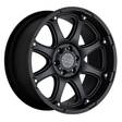 GLAMIS MATTE BLACK Black 9x20 6x139,7 ET-12 CB112.1 60° 1133 kg - Alumiinivanteet - 325532 - 1