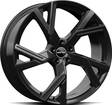 GMP Angel Glossy Black 8x18 5/112 ET45 CB66.6 R13 - Alumiinivanteet - 282122 - 1